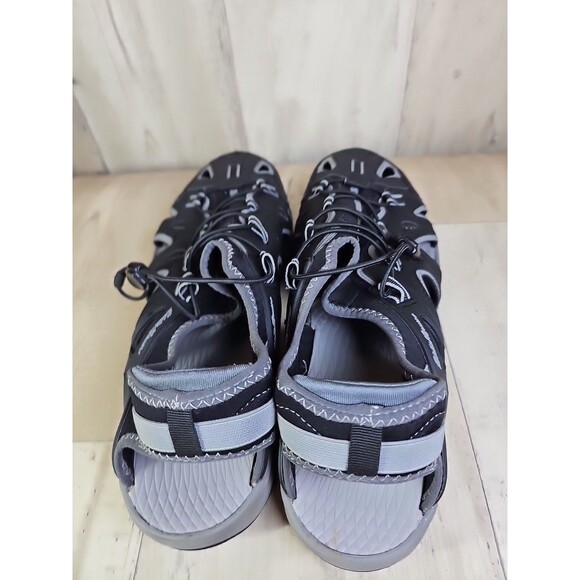 Eddie Bauer Men’s Rainier Hiking Sandals Black Closed Toe Water Shoes Size 13 - Picture 4 of 10